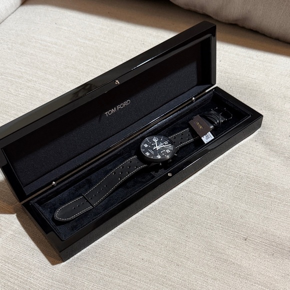 Tom Ford Limited Edition Titanium Chronograph Men's Watch - Picture 3 of 7